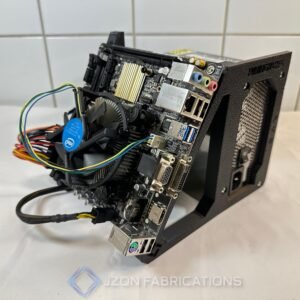 Motherboard + PSU Open-Air Test Bench — Cable-Access Workstation for PC Assembly and Hardware Tuning