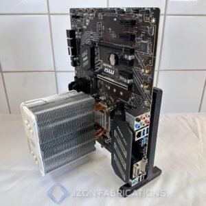 Vertical Motherboard Display Stand — Upright Open‑Air PC Building Frame, Showcase and Repair Workflow