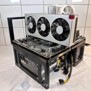 Open-Air Computer Test Bench — Modular PC Assembly Platform with GPU Support & SSD Side Brackets