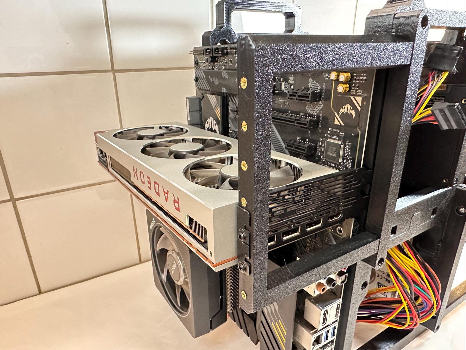 Dual Motherboard Open-Air Test Bench – 2xPSU & 2xHDD 2xSSD, Platform for Repair, Development and Review - Image 15