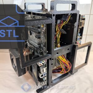 Dual Motherboard Open-Air Test Bench – 2xPSU & 2xHDD 2xSSD, Platform for Repair, Development and Review