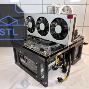 Open-Air Computer Test Bench (mATX) — Modular Assembly Platform with GPU Support & SSD Side Brackets