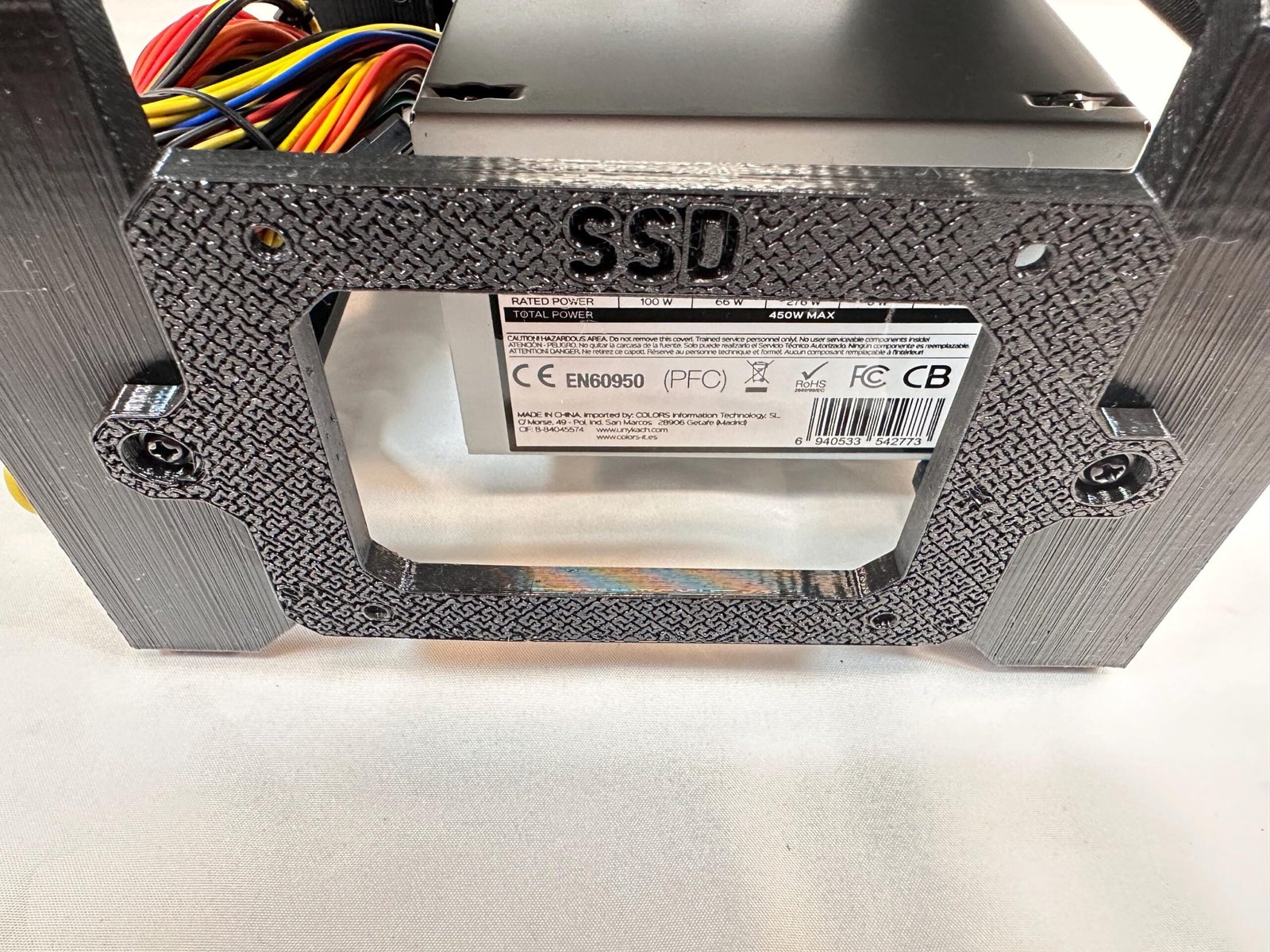 Mini-ITX Test Bench — Compact Desktop PC Building Stand with PSU Support and Airflow Layout - Image 9