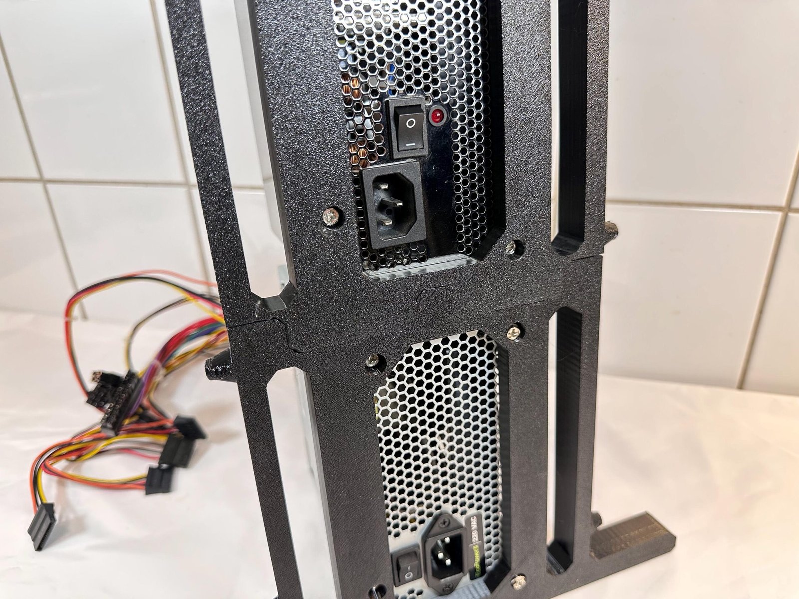 Dual Motherboard Open-Air Test Bench – 2xPSU & 2xHDD 2xSSD, Platform for Repair, Development and Review - Image 9