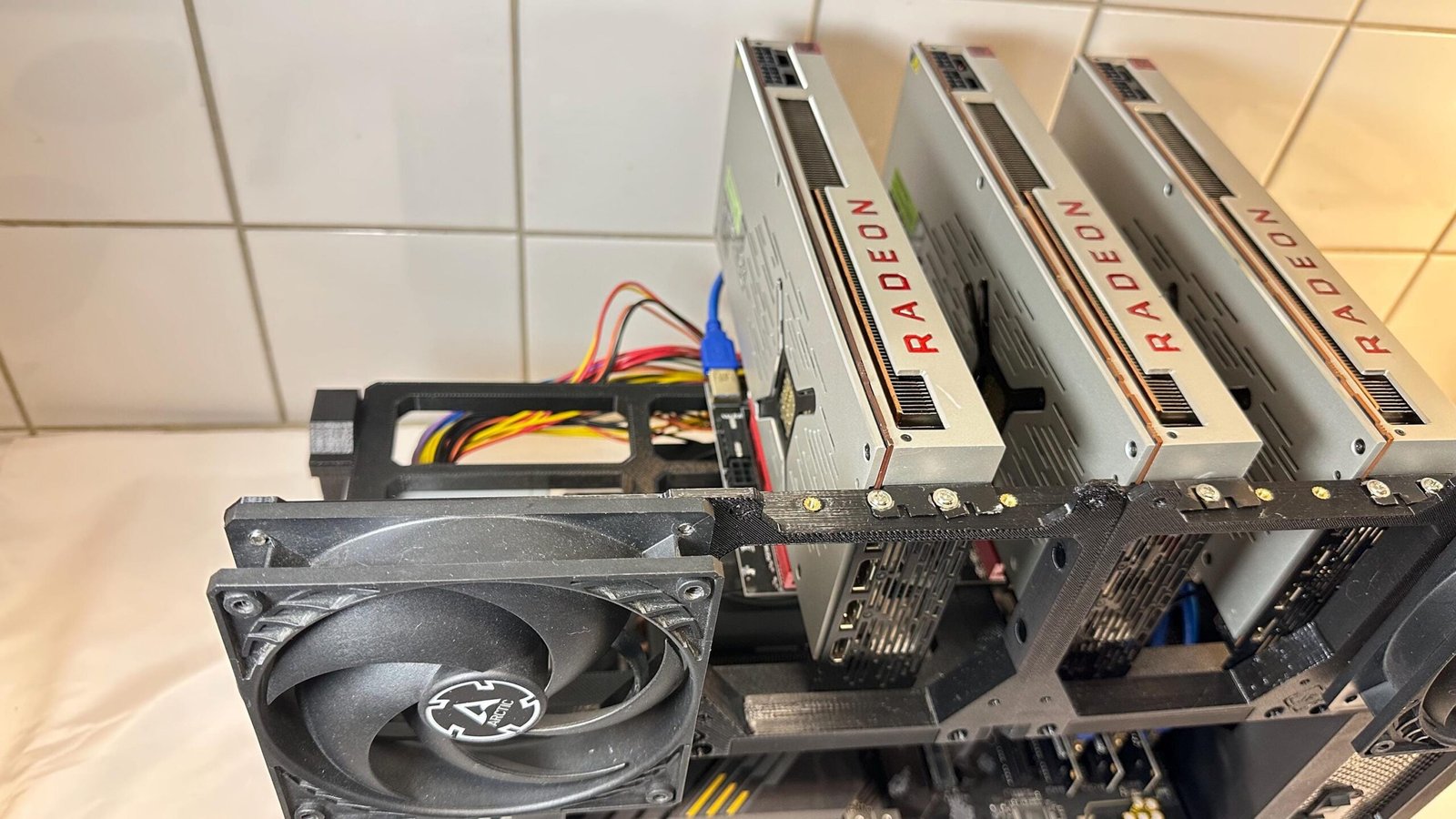 AI Workbench ATX Open Frame - 6x GPU Rig for Machine & Deep Learning Compute Builds - Image 14
