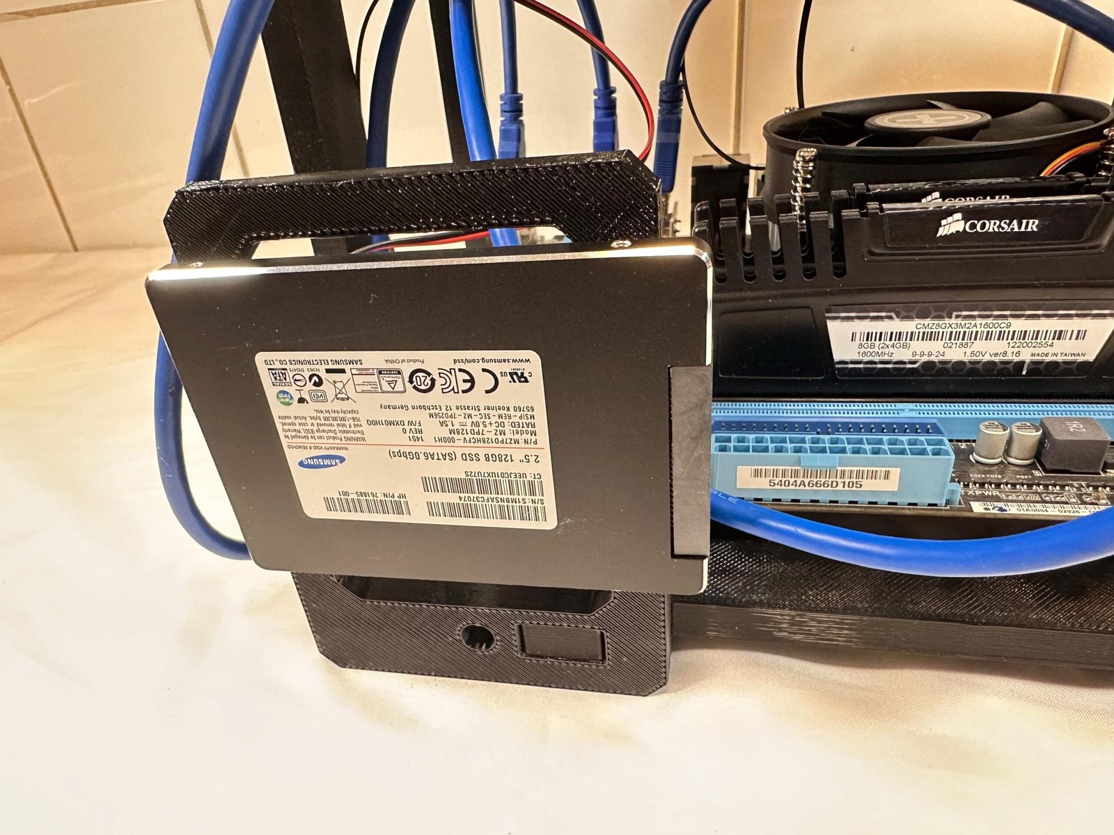 AI Workbench mATX Open Frame - Compact Multi Graphics Rig for Machine Learning & Inference Computing - Image 11