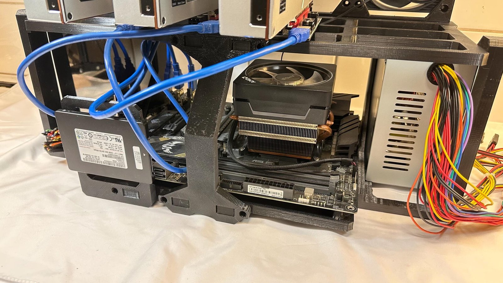 AI Workbench ATX Open Frame - 6x GPU Rig for Machine & Deep Learning Compute Builds - Image 16