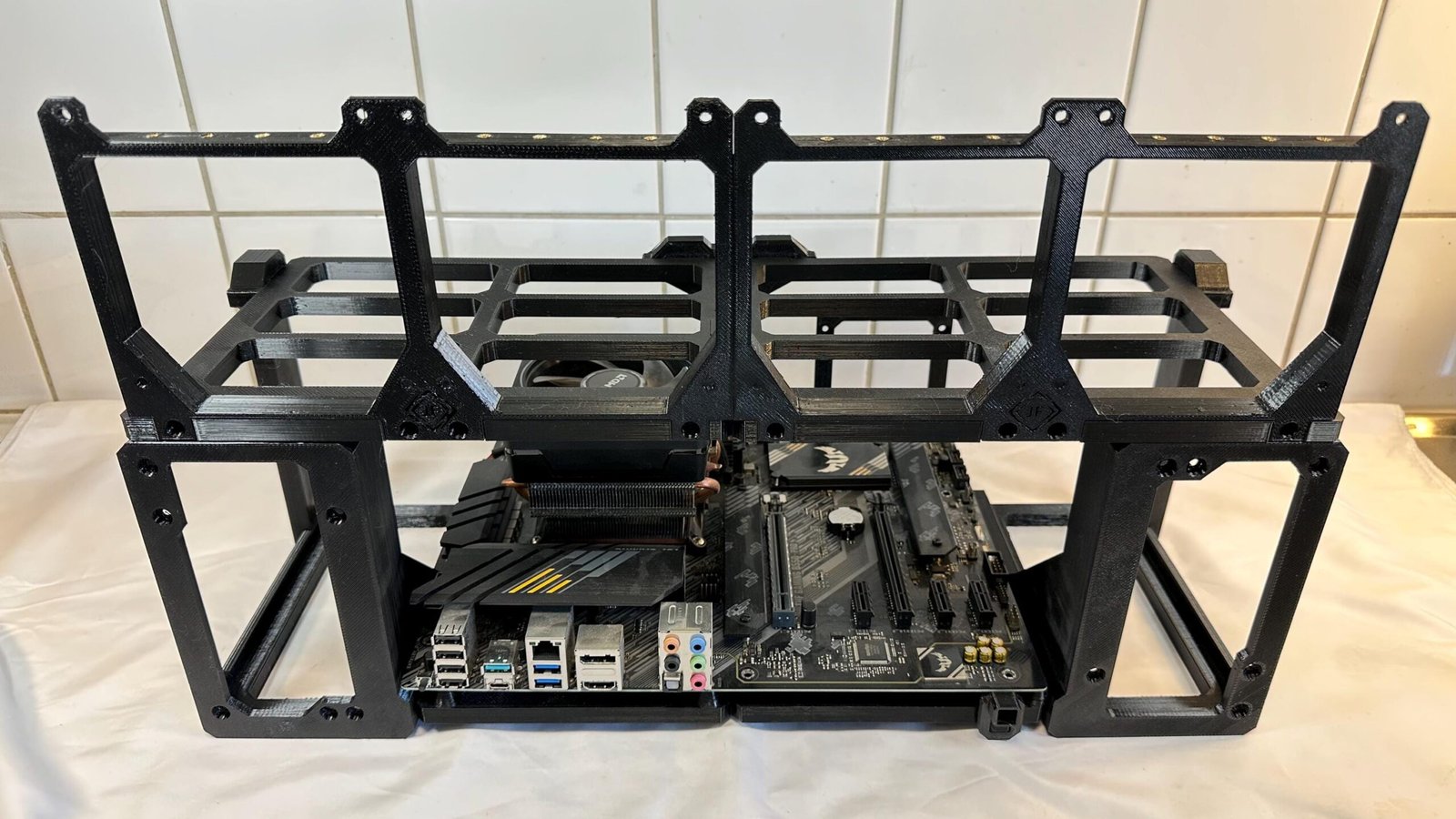 AI Workbench ATX Open Frame - 6x GPU Rig for Machine & Deep Learning Compute Builds - Image 10