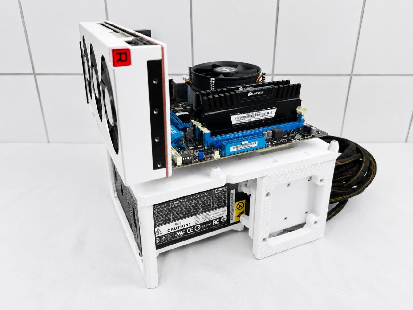 open-air-matx-test-bench-white-modular-assembly-platform-gpu-support